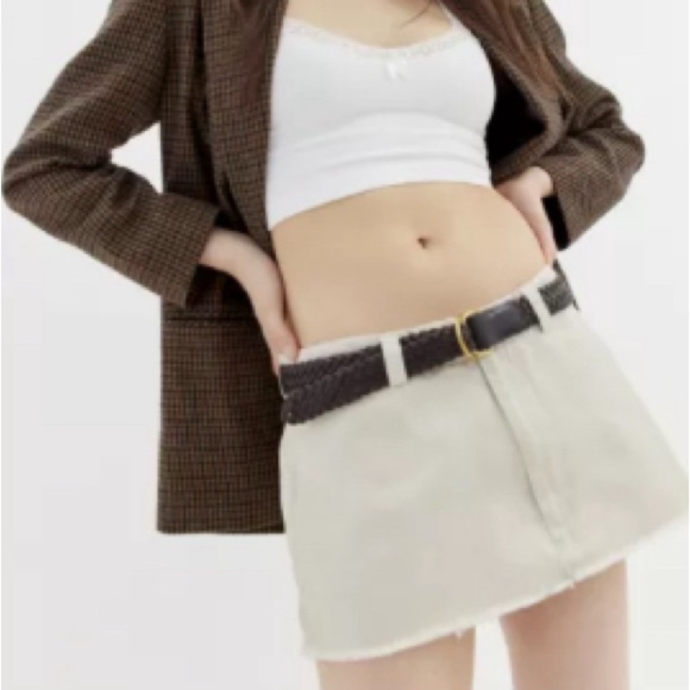 Urban Renewal Remade Low-Rise Super Mini Skirt